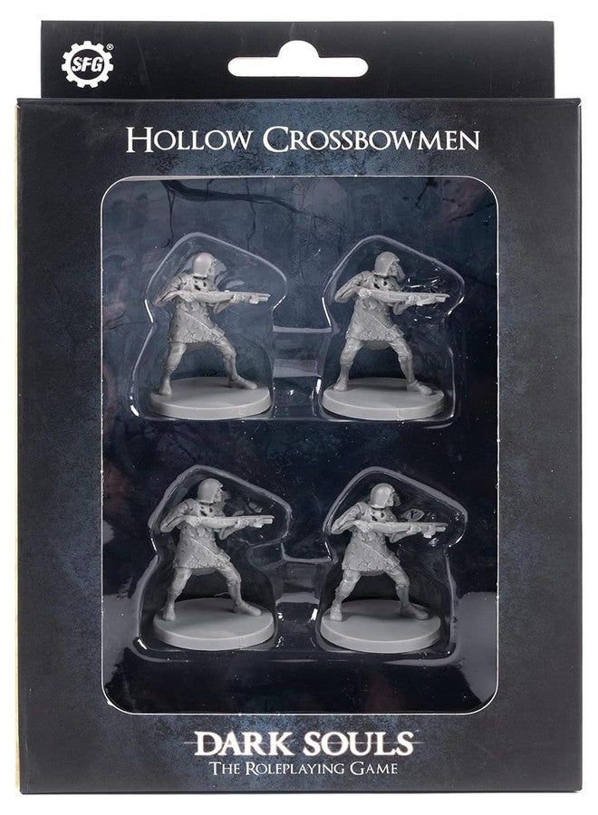 Steamforged Games Dark Souls The Role Playing Game: Hollow Crossbowmen Miniatures & Stat Cards - Image 1