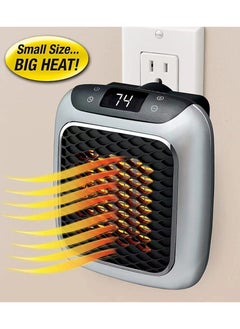 DubaiGallery Mini Heater 800W, Low Consumption Electric Heater with 2 Modes, Overheat Protection, 1-12H Timer, Remote Control for Home  - Image 1