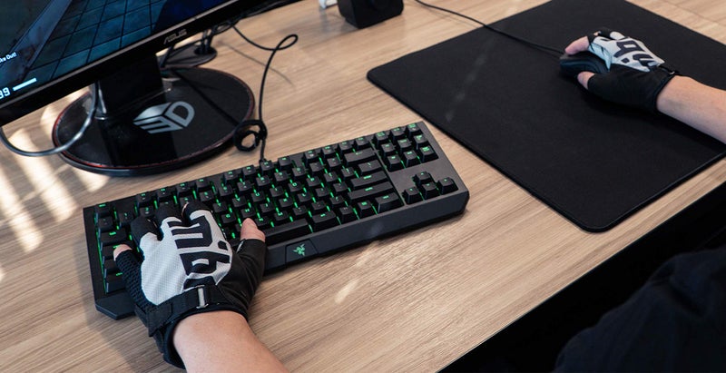 Ironclad MIBR PC Gaming Gloves, Precision Fit, Performance Grip, Machine Washable, (1 Pair), Size S (ES-MIBR-02-S) - Image 4