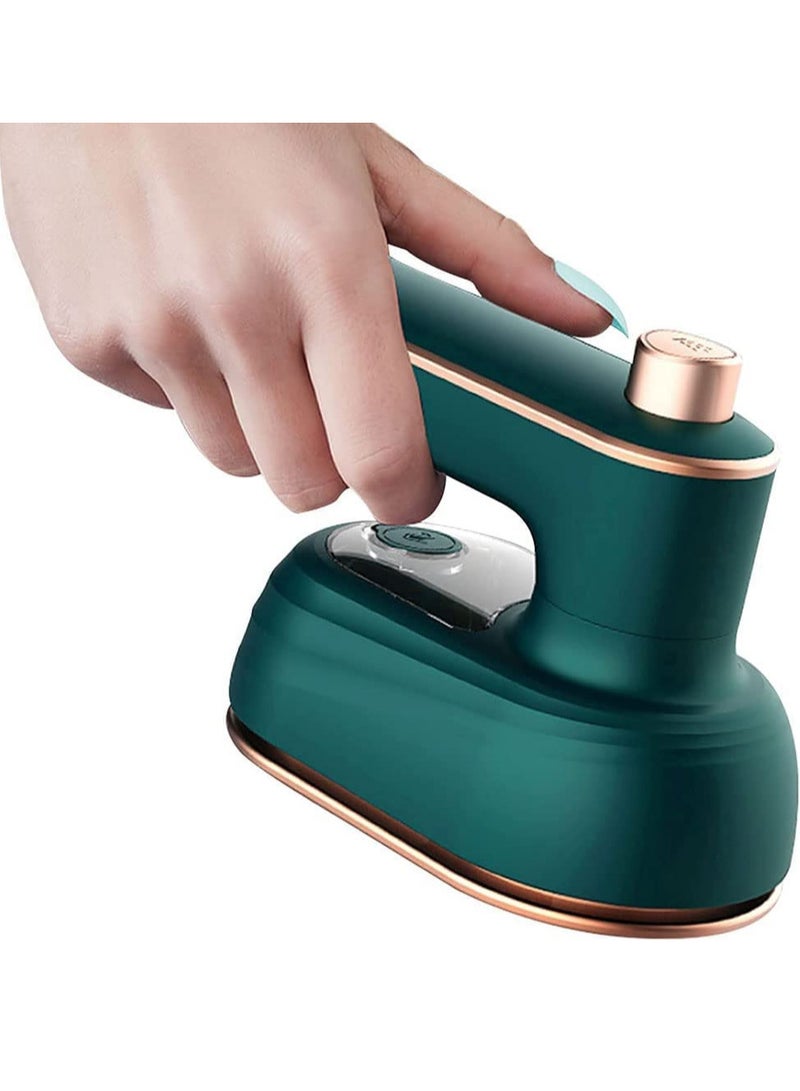 Mini Steam Iron, Hand-Held Electric Iron, Folding Hanging Ironing Machine 180 ° Rotary Hand-Held Steam Iron, Suitable for Travel, Business Travel and Home Ironing Machine  - Image 1