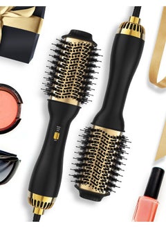 LANDOT Hair Blow Dryer Brush And Volumizer Onestep Hot Air Brush For Drying Straightening Volumizing  - Image 1