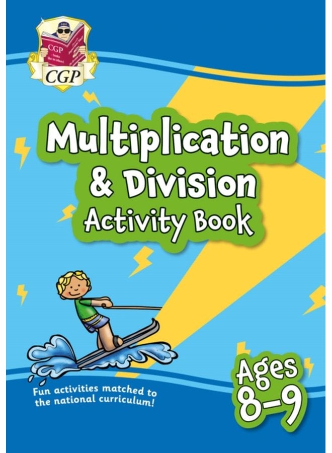 Multiplication Division Activity Book for Ages 8 9 Year 4 - Paperback