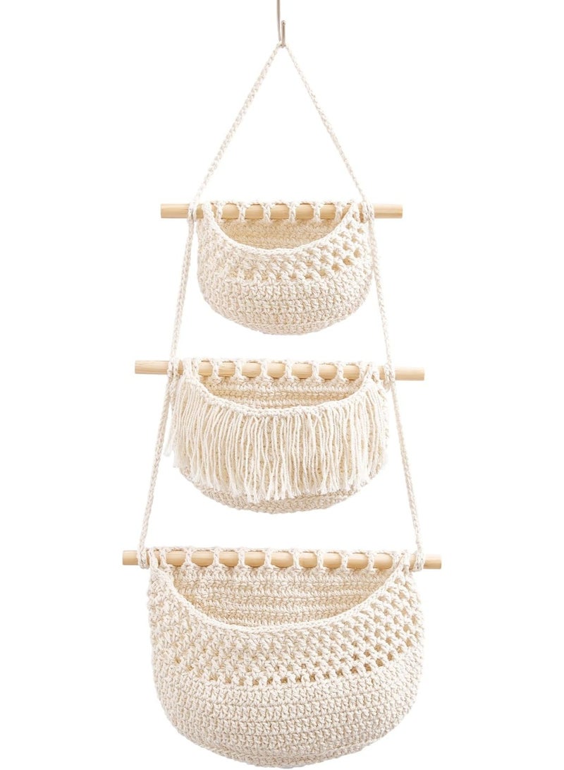 انتيكيانو منظم معلق علي الحائط للتعليق في المنزل بنمط بوهيمي - Image 1