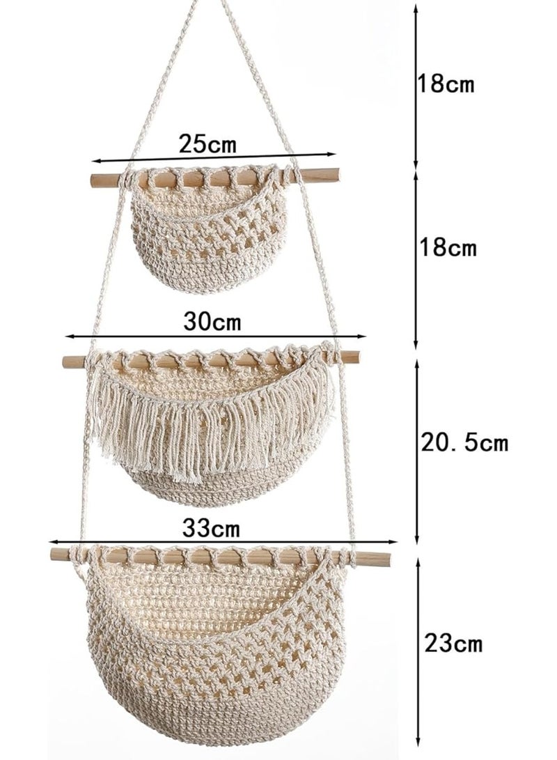 انتيكيانو منظم معلق علي الحائط للتعليق في المنزل بنمط بوهيمي - Image 3