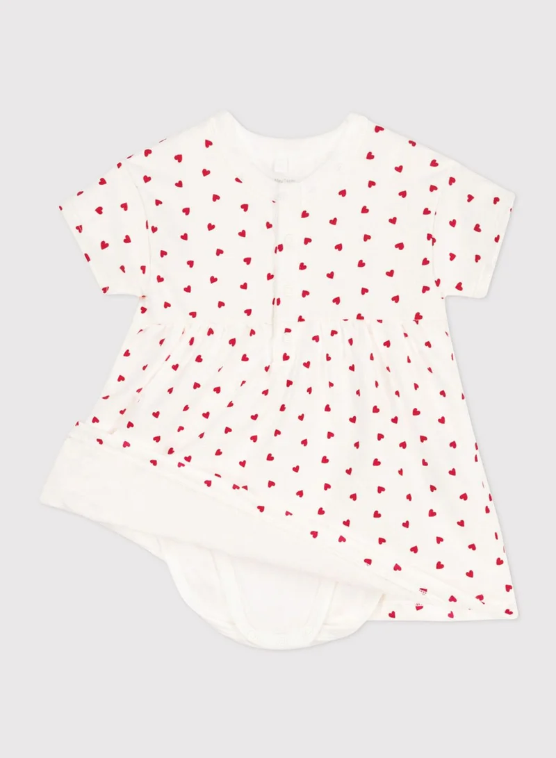 Petit Bateau Kids Fleece Dress