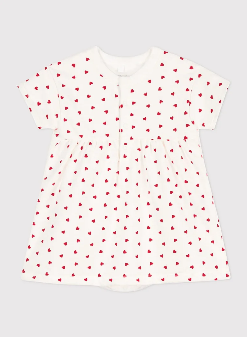 Petit Bateau Kids Fleece Dress