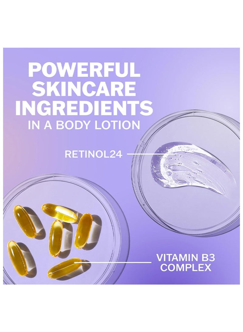 Olay Smoothing Body Lotion 17 fl oz, 502ml with Retinol Serum, Visibly Smoother Skin, 24hr Moisture & Hydration, Fast Absorbing Formula, Vitamin B3 Complex, For All Skin Type - Image 3