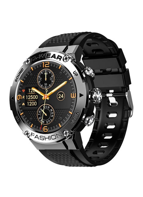 LOKMAT  ATTACK 5 Smart Sports Watch 1.32'' TFT Full-Touch Screen 360*360 High Resolution BT Call Health Monitor 13 Sports Modes IP67 Waterproof