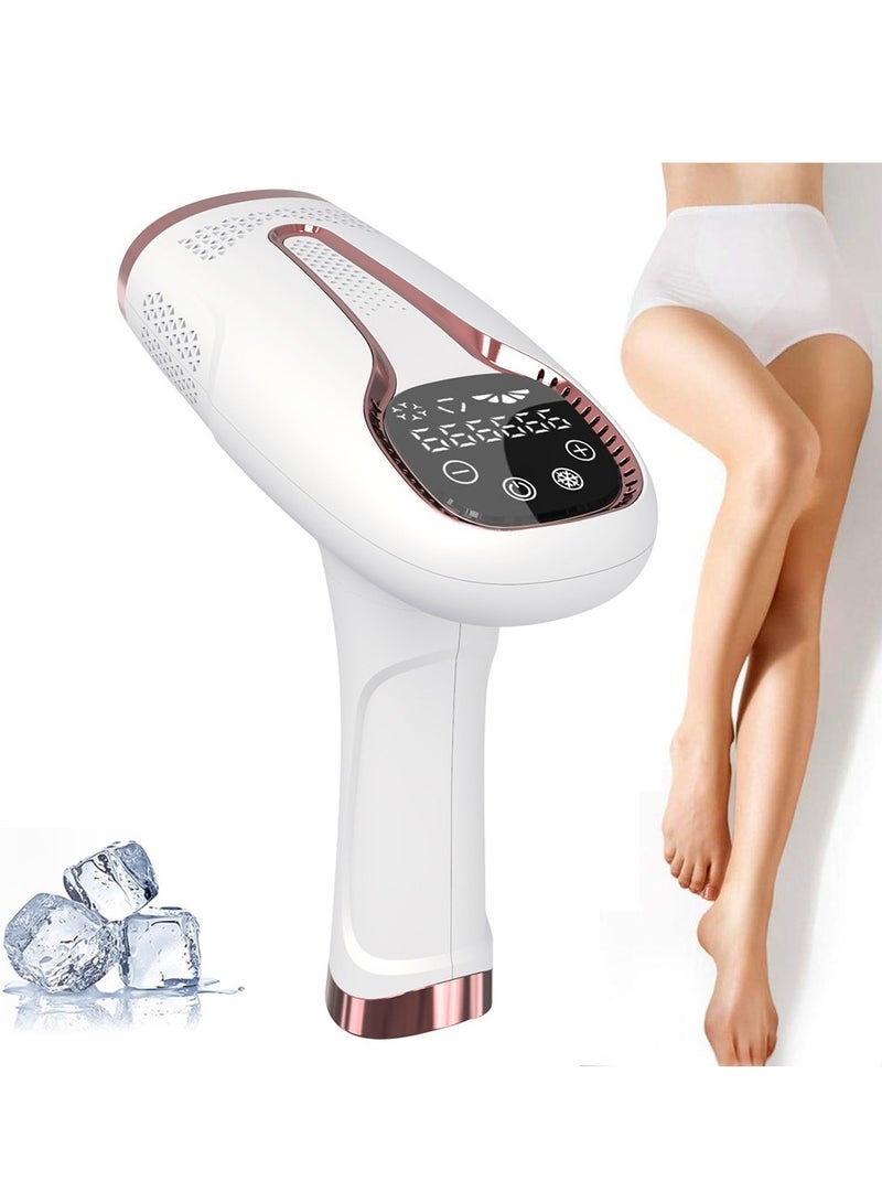 Captaintech Laser Hair Removal Device with Ice Cooling, Professional IPL Technology for Permanent Hair, Ideal for Women - Image 2