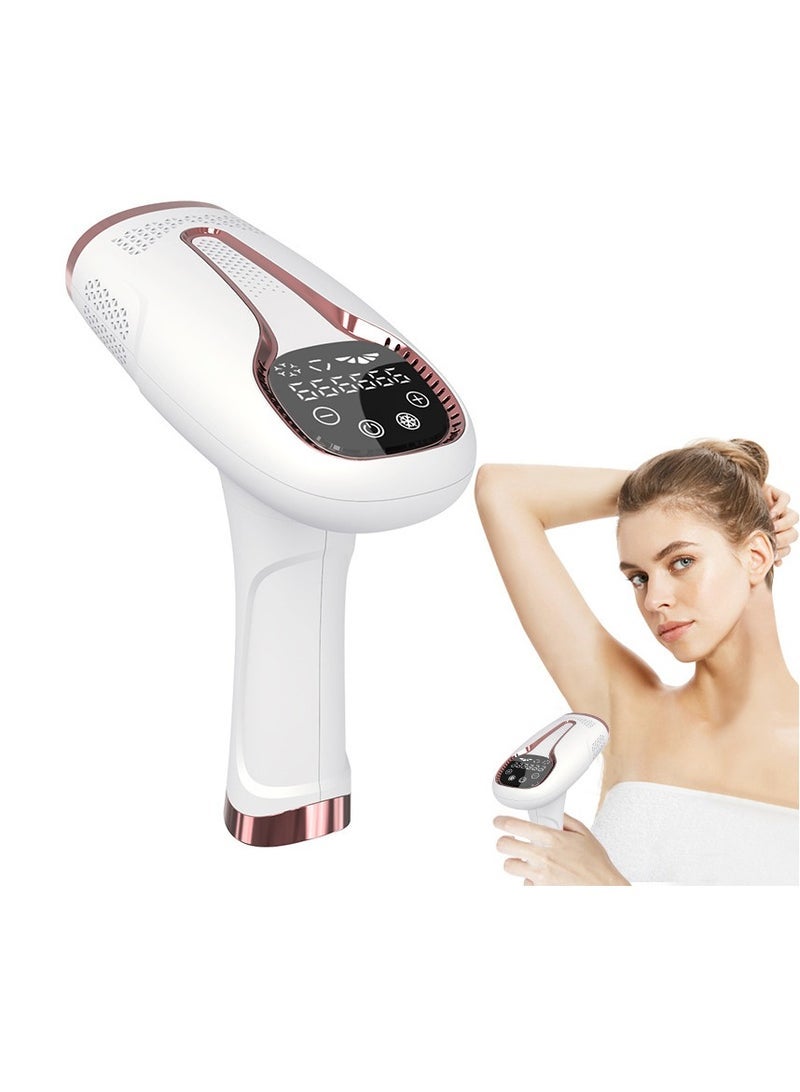 Captaintech Laser Hair Removal Device with Ice Cooling, Professional IPL Technology for Permanent Hair, Ideal for Women - Image 3