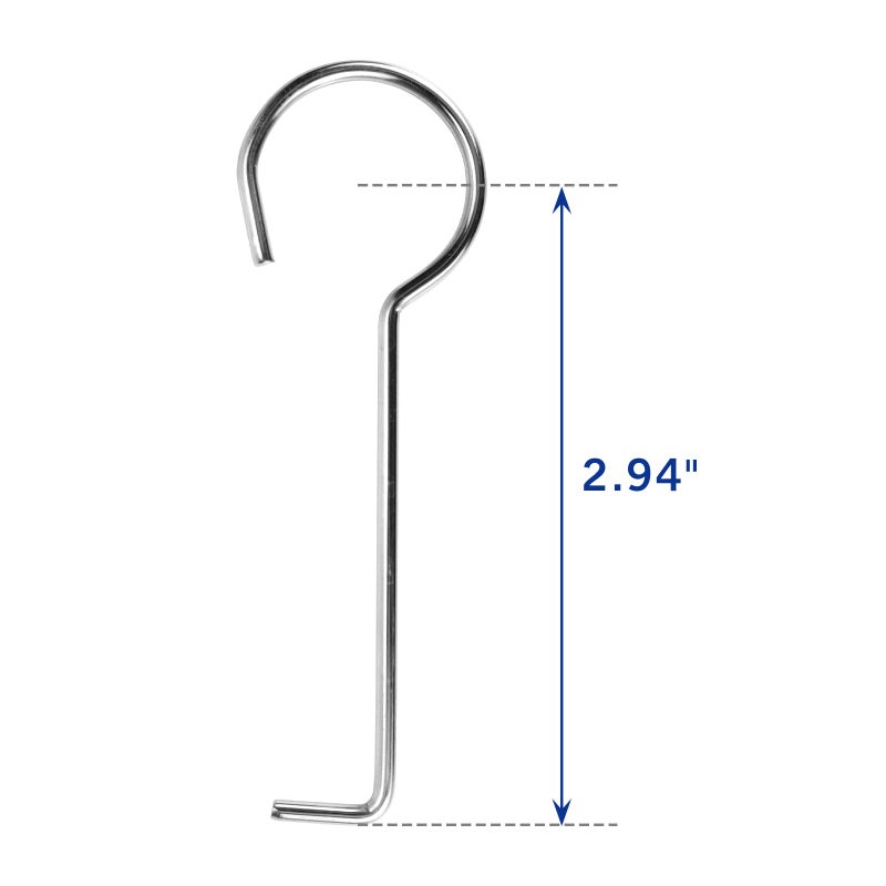 Bernkot Drain Key Stainless Steel Lifting Hook For Drain Grate Daily Clean  2 Pack - Image 2