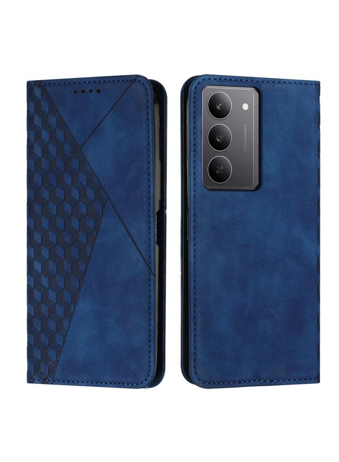 S-TOP Case For Realme C75 / V60 Pro Diamond Splicing Skin Feel Magnetic Leather Phone Case - Image 1