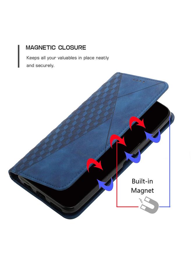 S-TOP Case For Realme C75 / V60 Pro Diamond Splicing Skin Feel Magnetic Leather Phone Case - Image 4