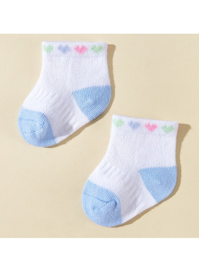 10 Pairs Of Infant And Toddler Four-Season Short Socks And Mid-Tube Socks - Image 4