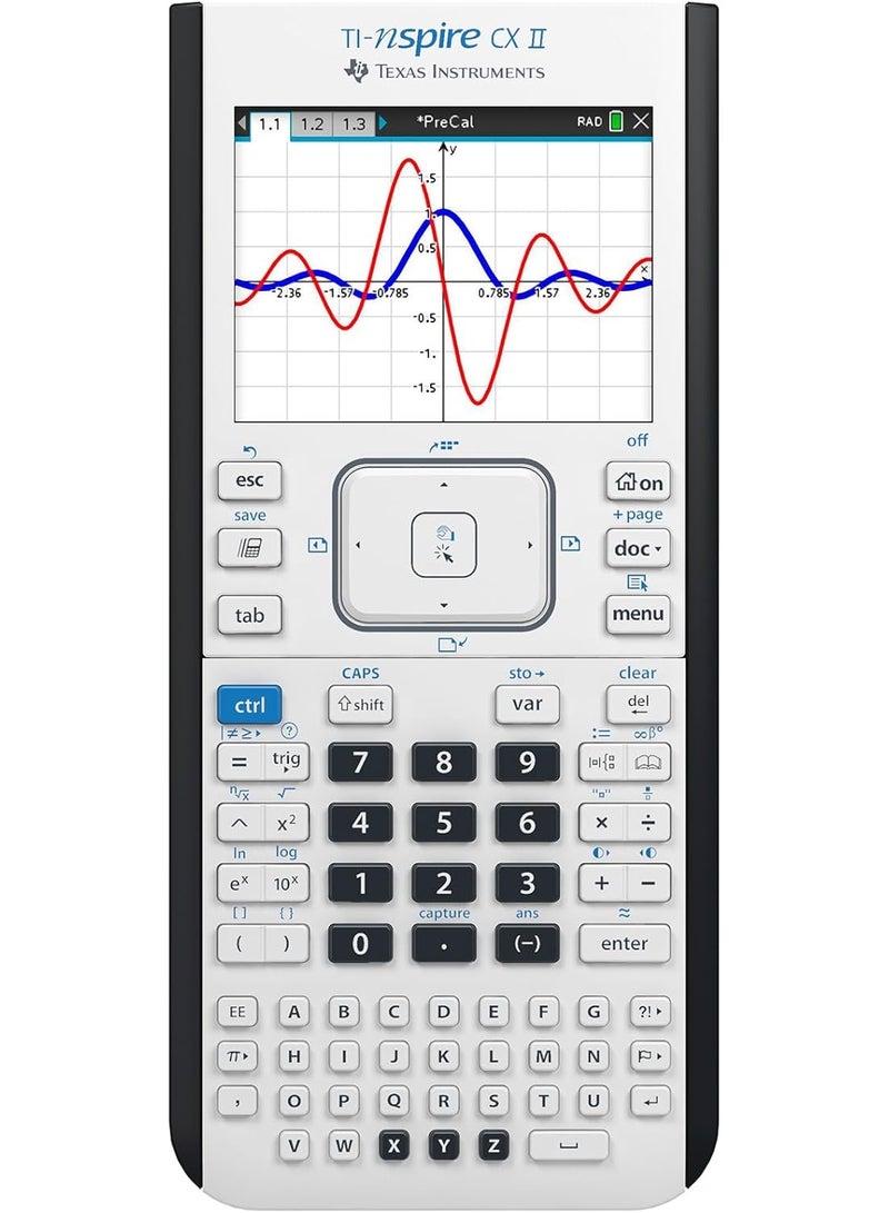 Texas Instruments TI-Nspire CX II Color Graphing Calculator with Student Software (PC/Mac) - Image 4