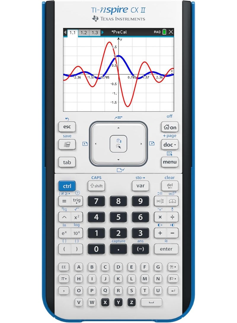 Texas Instruments TI-Nspire CX II Color Graphing Calculator with Student Software (PC/Mac) - Image 3