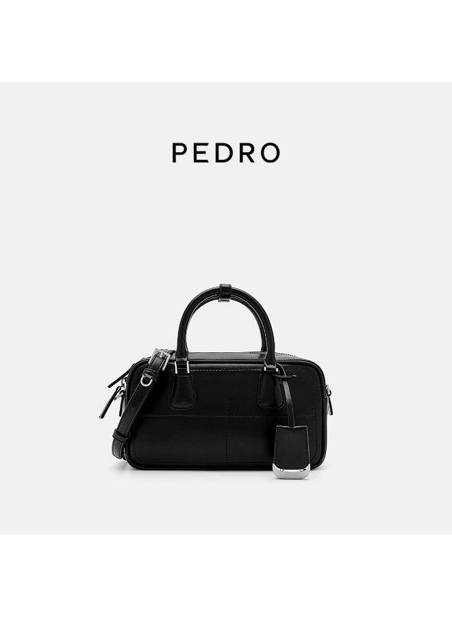 Pedro Jatte Leather Crossbody Pouch - Black - Image 1