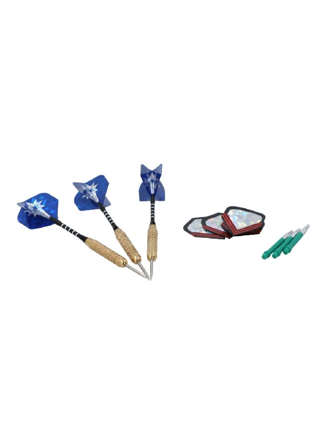Teloon 3-Piece Brass and Steel Dart Set Multicolor 1.8 x 19 x 9.4 cm TBL-3300 - Image 2