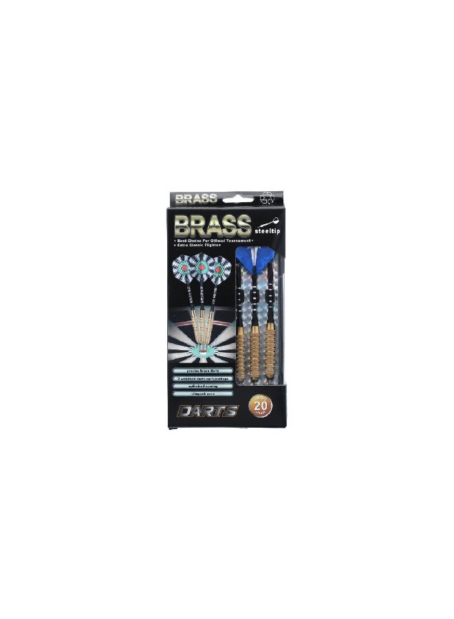 Teloon 3-Piece Brass and Steel Dart Set Multicolor 1.8 x 19 x 9.4 cm TBL-3300 - Image 4