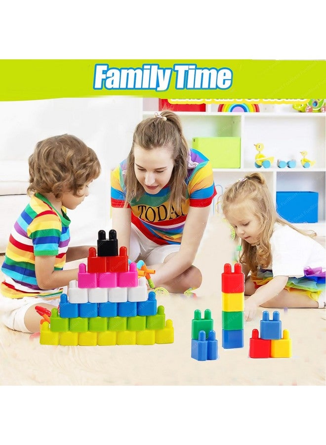 FunBlast Bullet Building Blocks Toy For Kids,Diy Blocks For Kids Puzzle Games For Kids,Block Game For Kids,Diy Toys For Children Educational & Learning Toy For Kids (130+Pcs),Multi - Image 2