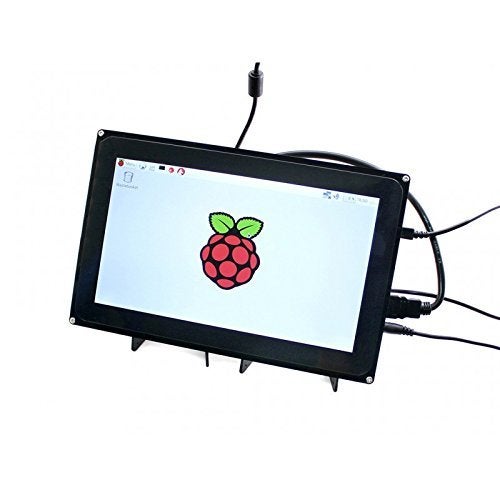 REES52 10.1inch HDMI LCD 1024x600 Capacitive Touch Screen with case for Raspberry Pi 2 3 Model B B+ &BeagleBone Black Support Raspbian Ubuntu Windows 10 IoT with Video Input for Raspberry Pi 3 - Image 2
