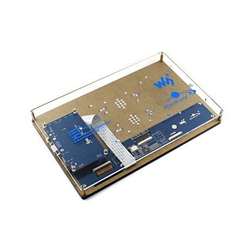 REES52 10.1inch HDMI LCD 1024x600 Capacitive Touch Screen with case for Raspberry Pi 2 3 Model B B+ &BeagleBone Black Support Raspbian Ubuntu Windows 10 IoT with Video Input for Raspberry Pi 3 - Image 5