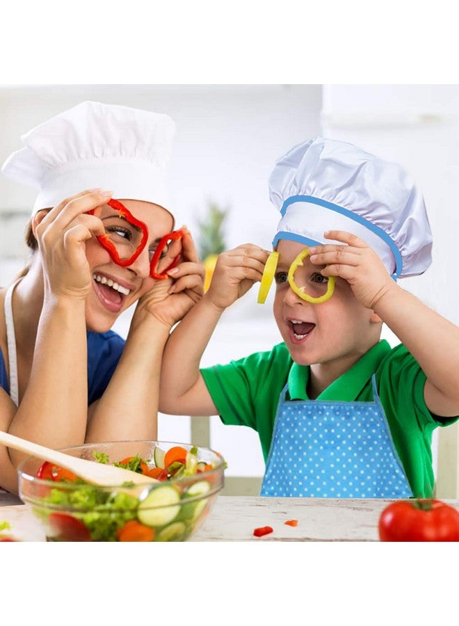 HmiL-U Chef Set For Kids 13 Pcs Kids Cooking And Baking Set Includes Kids Apron Chef Hat Utensils Cooking Mitt For Kids Chef Role Play Set Gift For 3 Year Old Girls And Up(Blue) - Image 2
