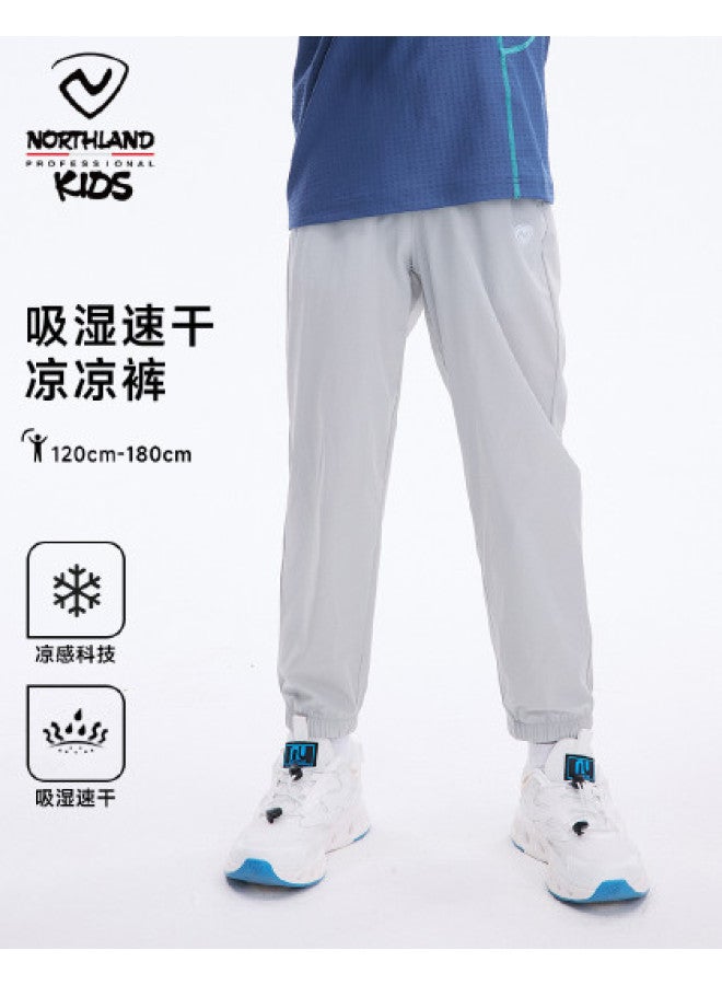 NorthLand Kids Quick-dry Pants Boys Summer Lightweight Breathable Casual Trousers Outdoor Hiking Sports Pants For Big Kids - Image 1
