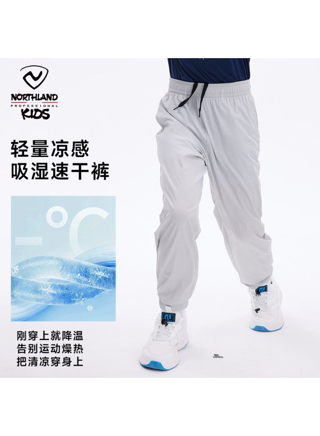 NorthLand Kids Quick-dry Pants Boys Summer Lightweight Breathable Casual Trousers Outdoor Hiking Sports Pants For Big Kids - Image 2