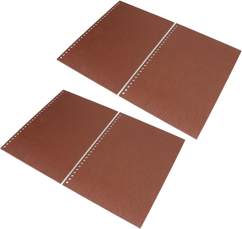 20Pcs Binding Cover Hard B5 26 Holes Paper Covers for Reports and Presentations Coffee - Image 4