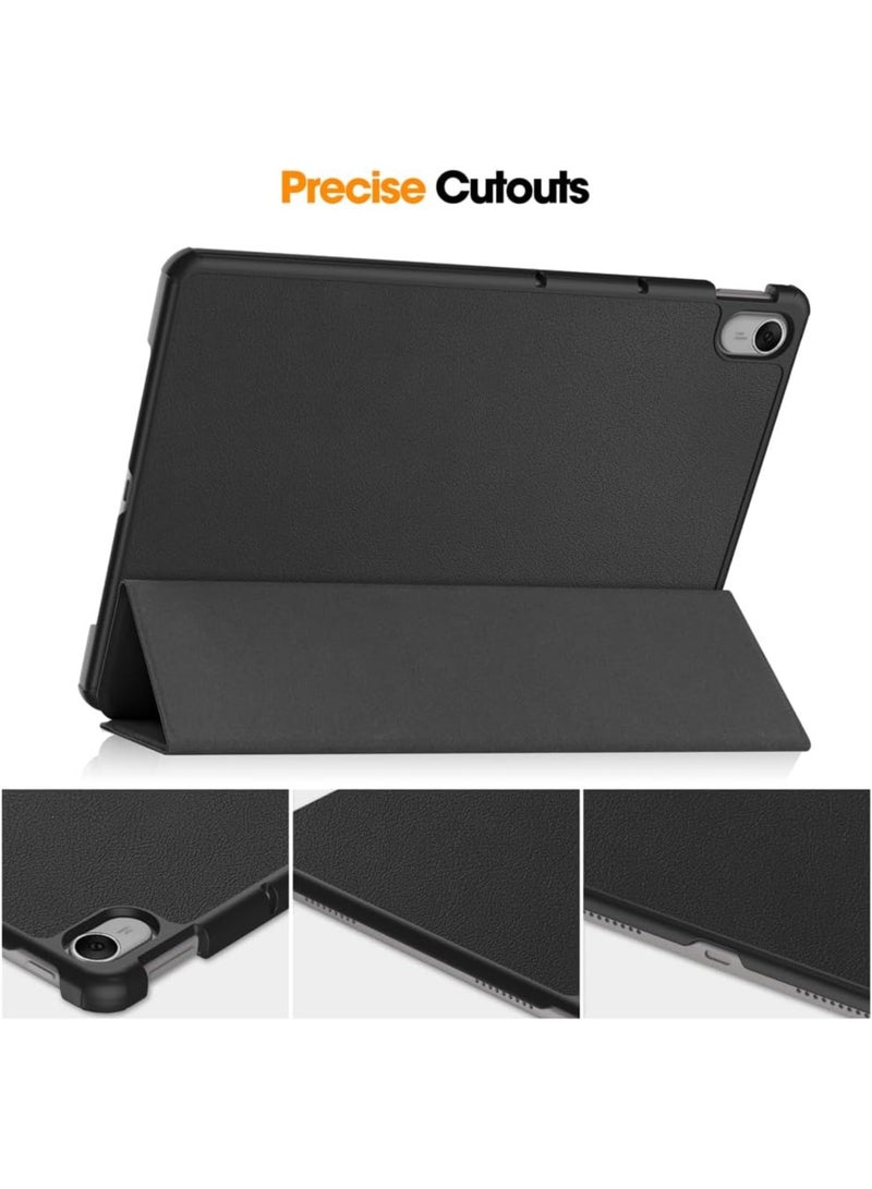 VKL Custer Case for Huawei Matepad 11.5 2023,Ultra-thin PU-Leather Hard Shell Cover - Black - Image 5