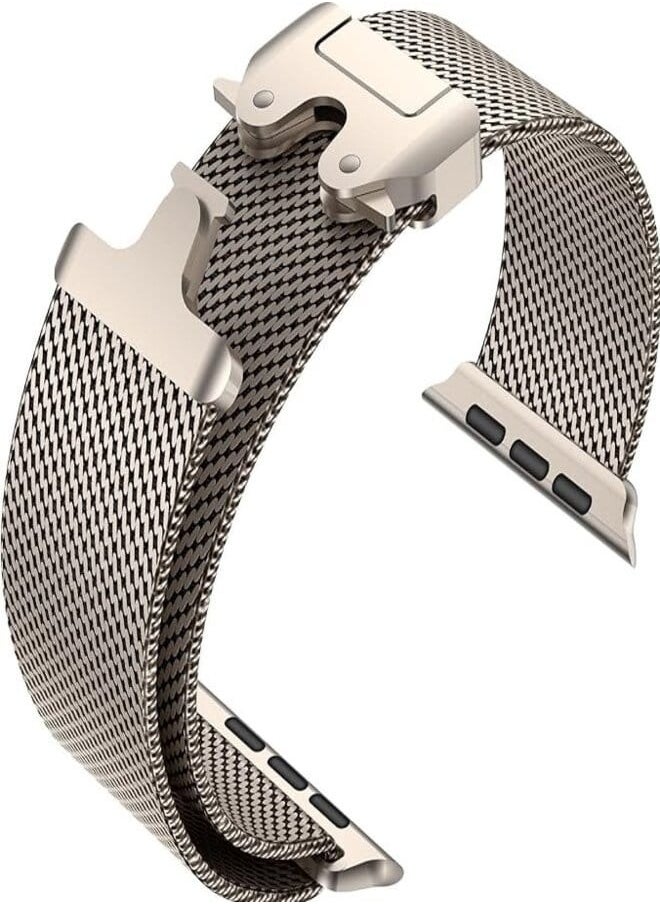 Generic Heavy Metal Chain Strap for iWatch Band 49mm 45mm 44mm 42mm Premium Stainless Steel  - Image 1