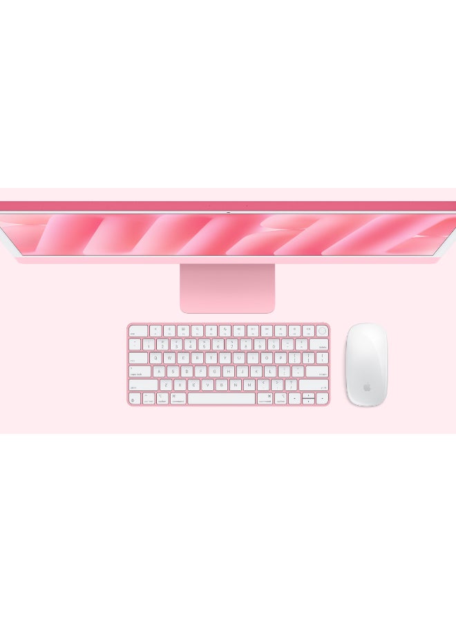 Apple 24-inch iMac MWV43 with Retina 4.5K Display, M4 Chip 10-Core CPU 10-Core GPU Processor/16GB RAM/256GB SSD/macOS English Pink - Image 4