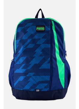 PUMA Women Brand Logo Backpack, Dark Blue  - Image 1