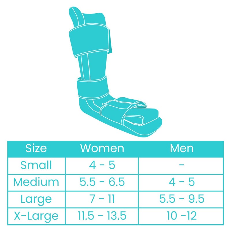 Vive Plantar Fasciitis Night Splint Plus Trigger Point Stretch Wedges  Soft Leg Brace Support Orthopedic Sleeping Immobilizer Stretch Boot Large Mens 8511 Womens 1012 - Image 4