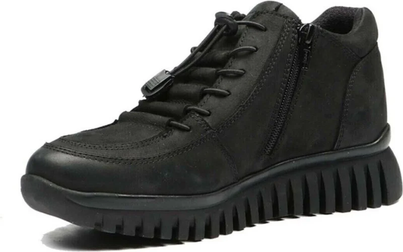 هامر جاك 18810 Men Women's Casual Boots-Black Nubuck