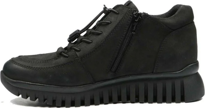 هامر جاك 18810 Men Women's Casual Boots-Black Nubuck