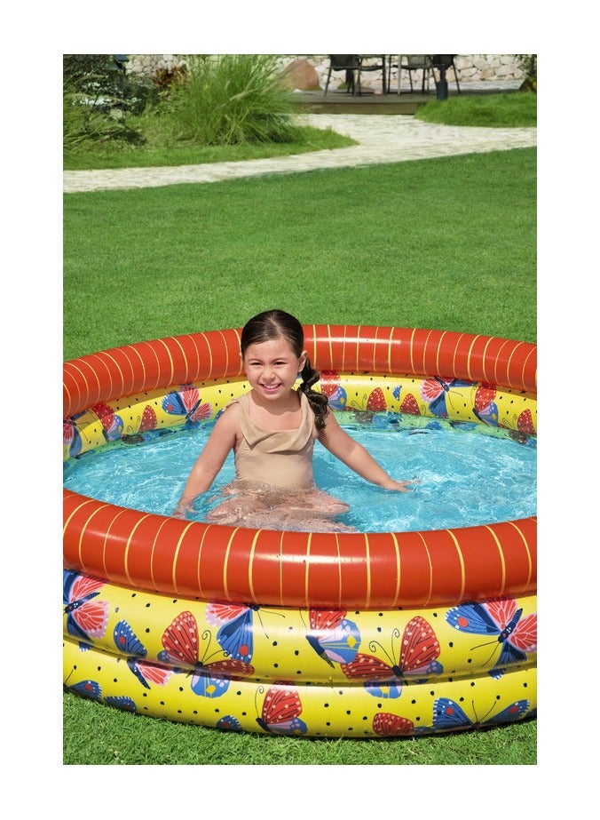 Bestway® φ66" x H15"/Φ1.68m x H38cm Beautiful Butterfly Play Pool - Image 4