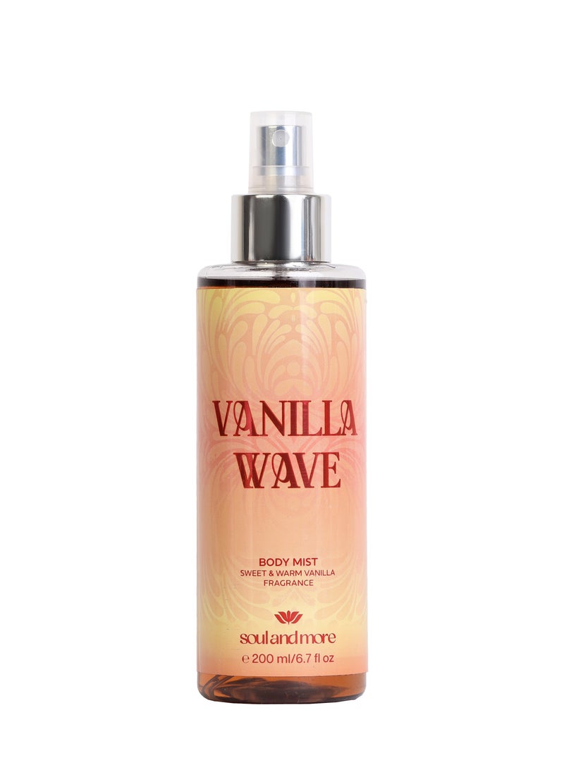 SOUL & MORE Vanilla wave Body Mist 200ml 