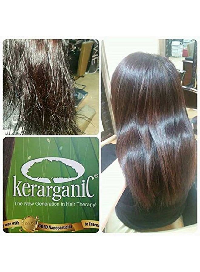 kerarganic Formaldehyde-Free Organic Keratin Treatment Set - 2 Oz Natural Ingredients for Straight Silky Smooth Hair Keratin Complex Smoothing Hair Treatment Kit - Image 4