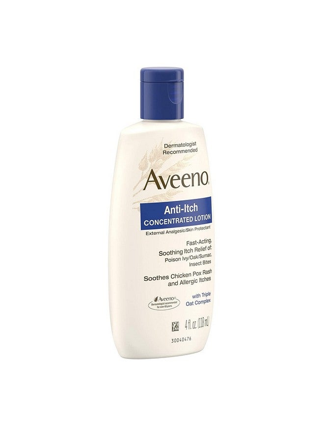 Aveeno Anti-Itch Concentrated Lotion with Triple Oat Complex 4 fl Ounce (118 ml) Lotion - Image 2