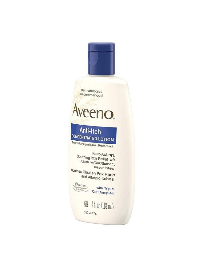 Aveeno Anti-Itch Concentrated Lotion with Triple Oat Complex 4 fl Ounce (118 ml) Lotion - Image 5