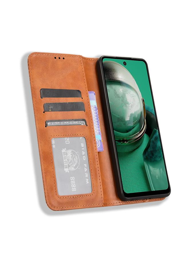 اس-توب جراب لهاتف HMD Pulse Pro / Pulse / Pulse+ جراب هاتف جلدي بمشبك مغناطيسي بتصميم كلاسيكي - Image 4