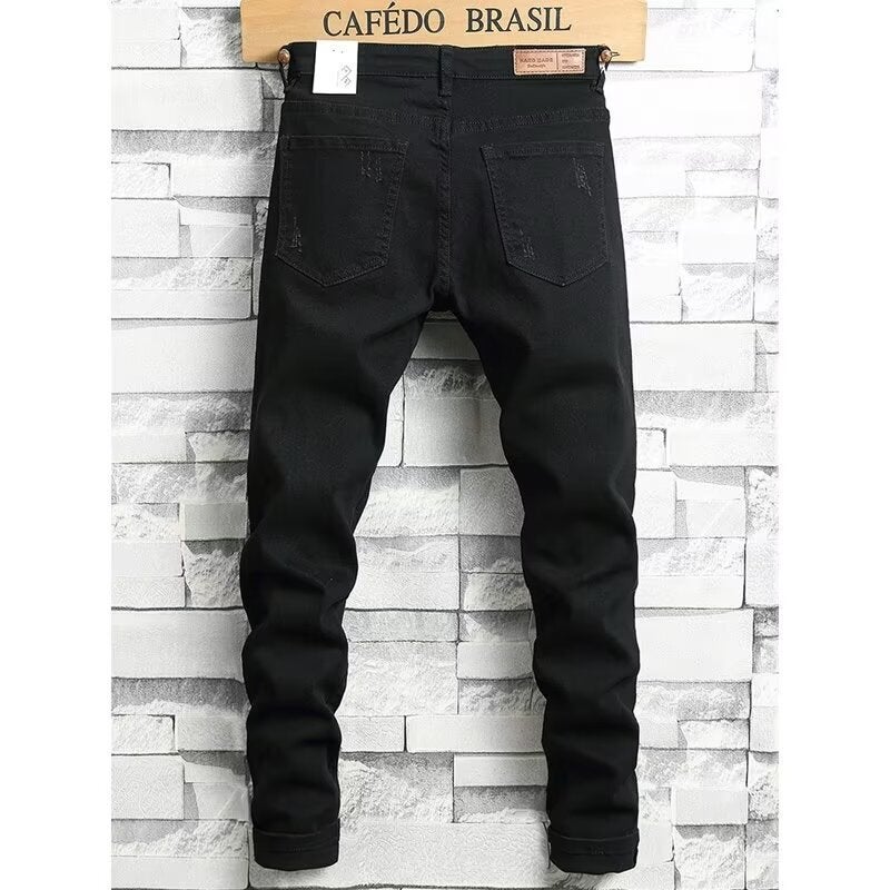 Unisex Casual Daily Denim Jeans - Image 5