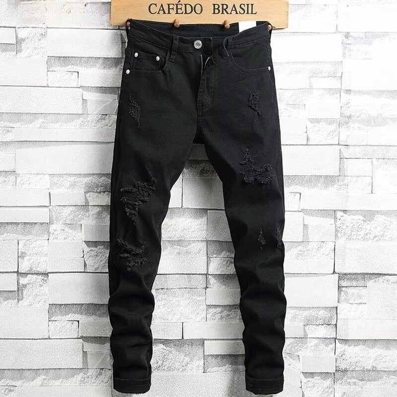 Unisex Casual Daily Denim Jeans - Image 1
