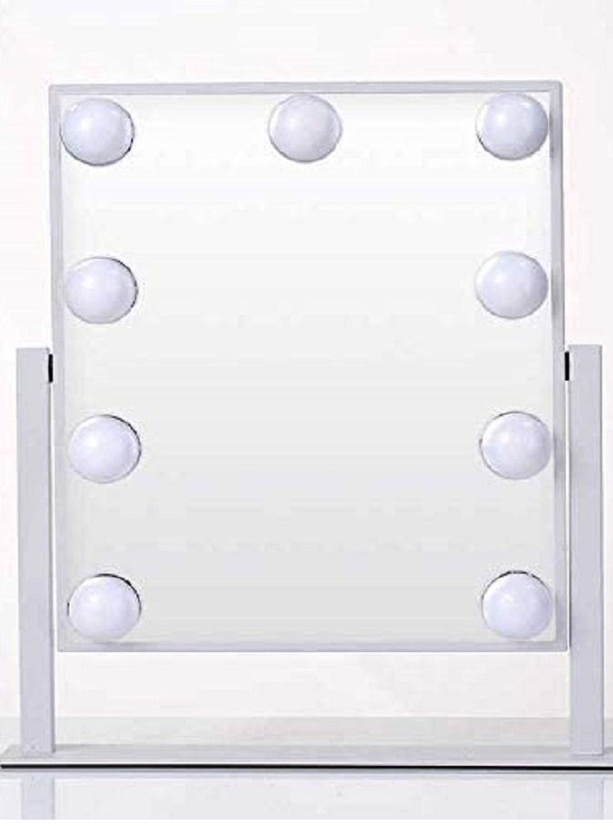 STYLE Lighted Vanity Mirror with Dimmable (yellow-warm white-cool white) 3W LED Bulbs and Touch Control Design Makeup Cosmetic Mirrors - Image 3