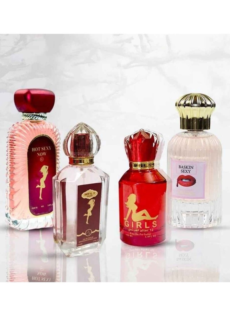 نايت مجموعة عطور رد نايت للعرايس 4 عطور فرمونية جذابة 
