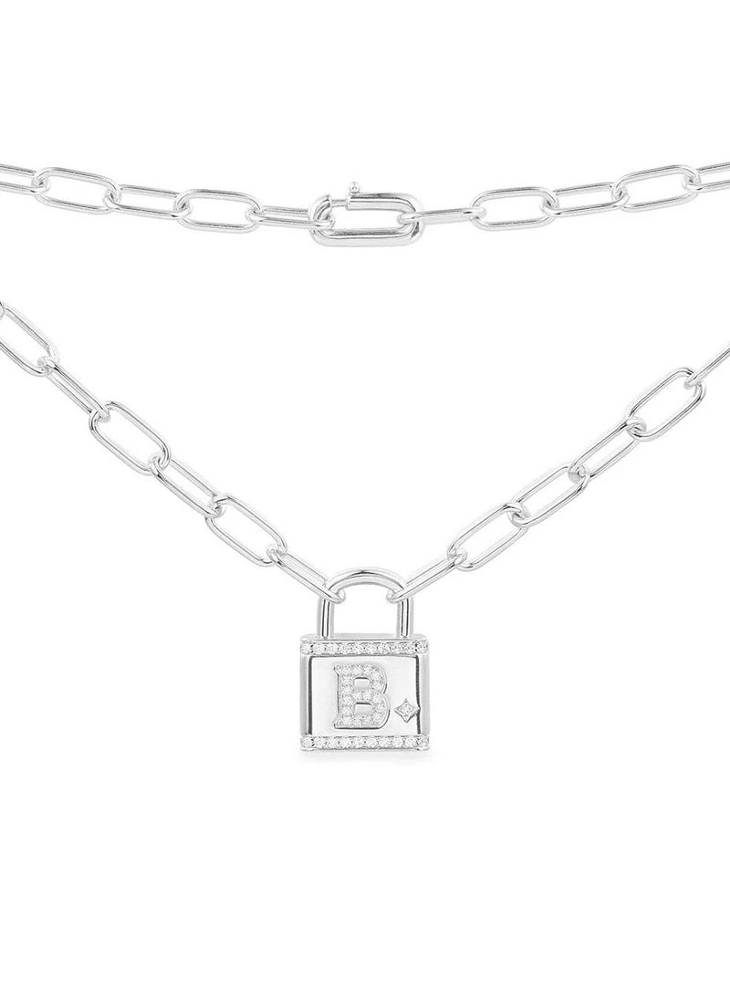 MONACO - APM Alphabet B lock necklace - Image 1