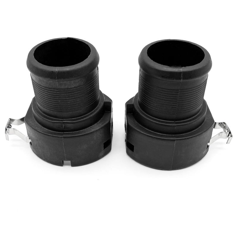 Lower Radiator Hose Connectors: Black, Direct Fit, Durable Replacement for 2011 to 2018 Hyundai Tucson Elantra Sonata Kia Optima Sportage with 1.6L 2.0L 2.4L Engines - Image 1