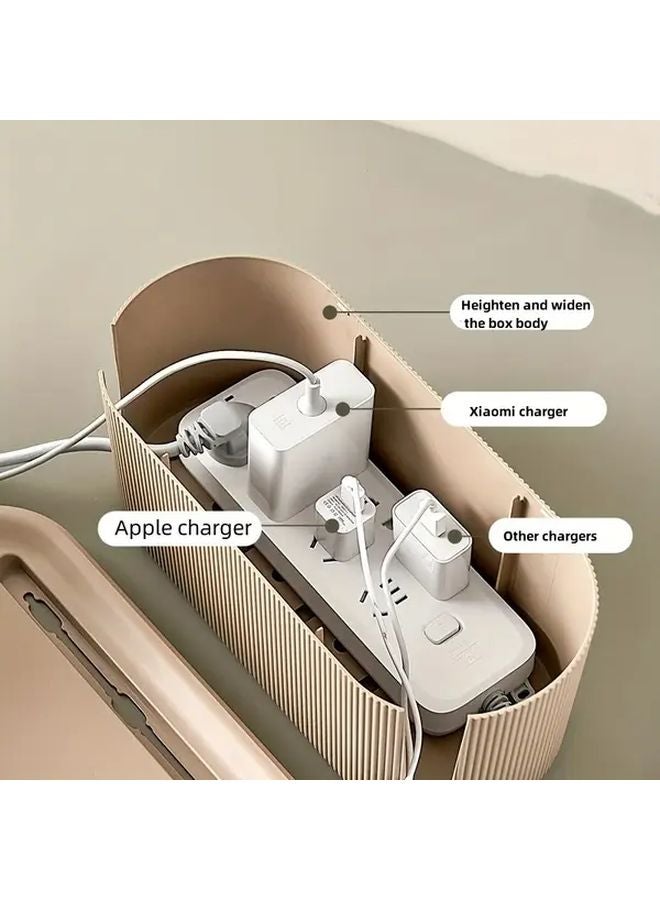 صندوق إدارة الكابلات الأخضر مع توافق شريط الطاقة USB هاب - Image 4